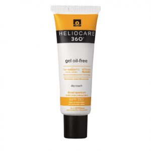 Dr Ria Smit HELIOCARE 360º Gel Oil-Free SPF50 dry touch is a light dry touch texture ideal for oily and mixed skins