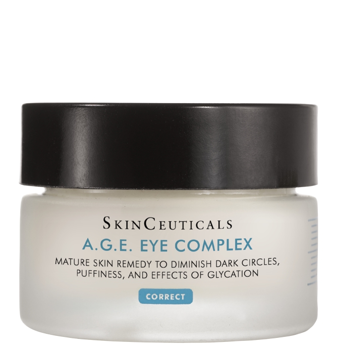 Dr Ria Smit Women's Health & Aesthetic Medicine, Paarl SkinCeuticals A.G.E Eye Complex is an anti-wrinkle eye cream to fight the appearance of crow’s feet, dark circles, and puffiness.
