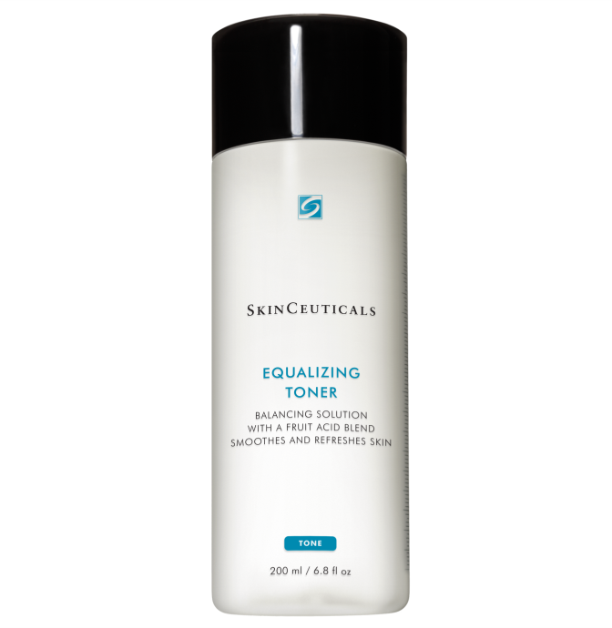 SkinCeuticals Equalizing Toner Smoothes Refreshers 200ml Dr Ria Smit SkinCeuticals Equalizing Toner is an exfoliating toner that helps to refresh skin and smooth skin texture while removing excess residue