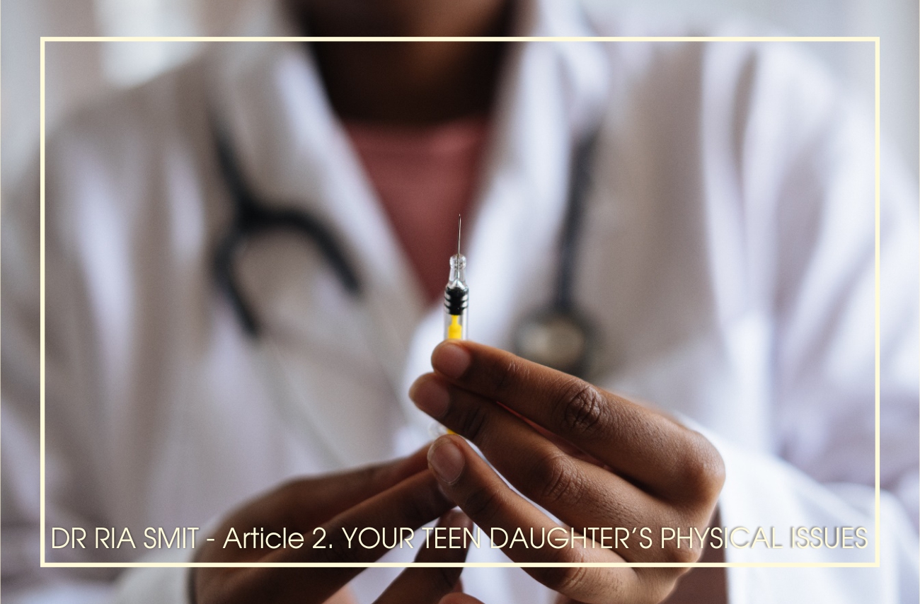 Dr Ria Smit Parl teenage physical health Cervarix