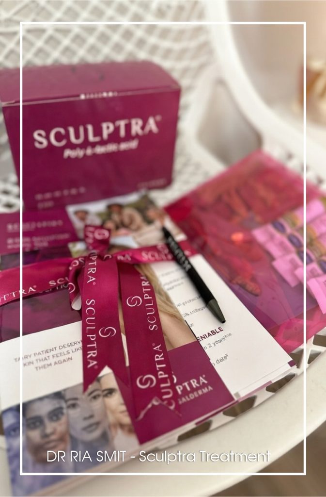 Dr Ria Smit, - Fun Sculptra unboxing with ribbons and education materials for natural collagen boost and skin rejuvenation in Paarl. Unboxing Collagen Magic , usinesSculptra in the Cape Winelands! "Mapping out pure magic in Paarl! ✨ Every treatment is 100% customized so your results feel authentically YOU – natural, fun, and full of life. Sculptra enhances what’s already beautiful.