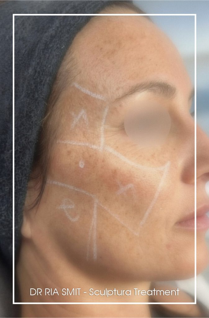 Customized facial mapping for Sculptra in Paarl to restore volume and enhance natural beauty with long-lasting collagen results o Title: Personalized Glow Mapping for Radiant Cape Winelands Skin!